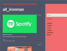 Tablet Screenshot of ironman.artlogo.ro